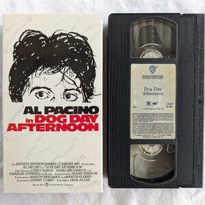 3/$15 Dog Day Afternoon (1975) VHS movie with Al Pacino